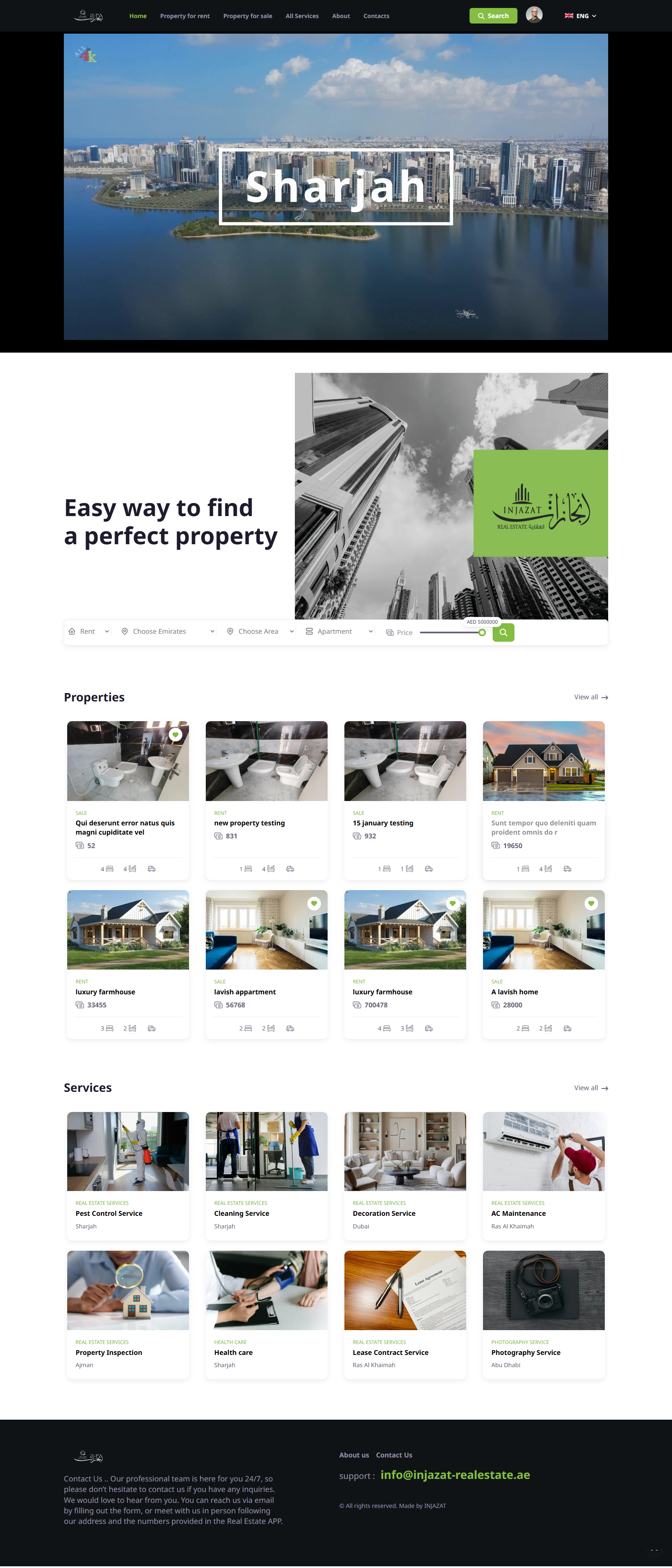 Injazat - Real Estate